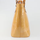 LOUIS VUITTON Monogram Vernis Houston Bag Marshmallow Pink M91302 LV Auth hk3836-3