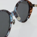 Christian Dior Sunglasses Plastic Gray Gold Silver Auth hk3838-11