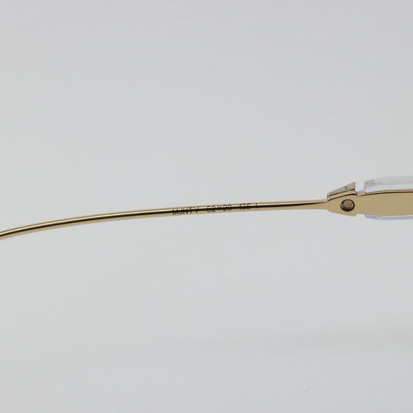 Christian Dior Sunglasses Plastic Gray Gold Silver Auth hk3838
