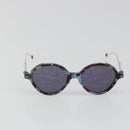 Christian Dior Sunglasses Plastic Gray Gold Silver Auth hk3838-2