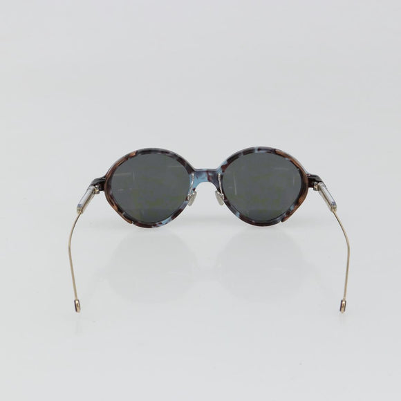 Christian Dior Sunglasses Plastic Gray Gold Silver Auth hk3838