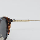 Christian Dior Sunglasses Plastic Gray Gold Silver Auth hk3838-9