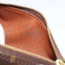 LOUIS VUITTON Monogram Papillon Pouch LV Auth hk3839-11