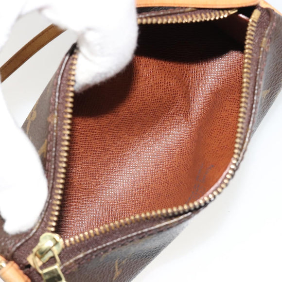 LOUIS VUITTON Monogram Papillon Pouch LV Auth hk3839