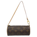 LOUIS VUITTON Monogram Papillon Pouch LV Auth hk3839-13