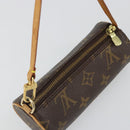LOUIS VUITTON Monogram Papillon Pouch LV Auth hk3839-6