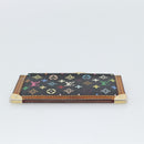 LOUIS VUITTON Monogram Multicolor Pochette Cles Purse Black M13664 Auth hk3840-7
