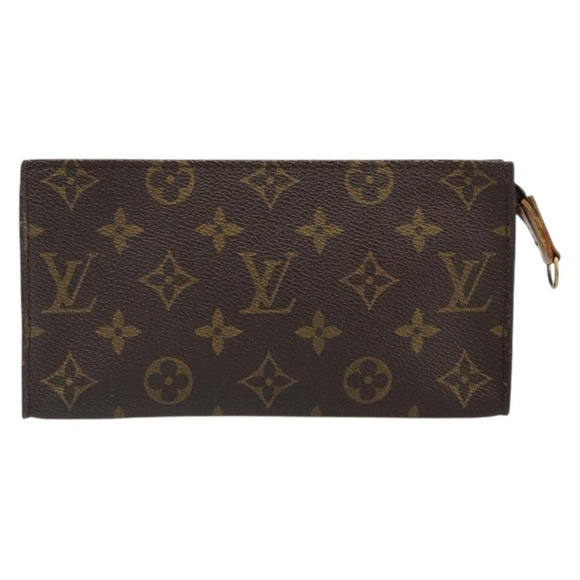 LOUIS VUITTON Monogram Bucket GM Accessory Pouch LV Auth hk3842
