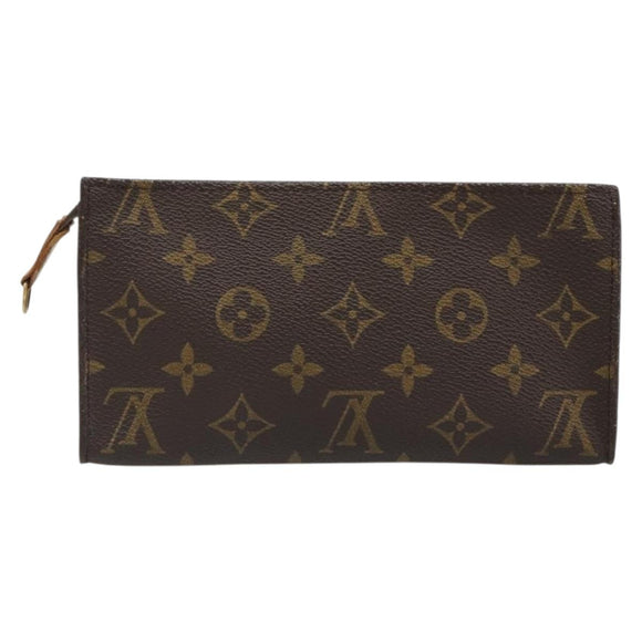 LOUIS VUITTON Monogram Bucket GM Accessory Pouch LV Auth hk3842