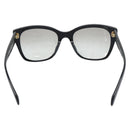 PRADA Sunglasses Plastic Black Gold Auth hk3843-3