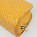 LOUIS VUITTON Epi Dauphine PM Pouch Yellow M48449 LV Auth hk3844-15