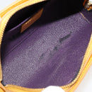LOUIS VUITTON Epi Dauphine PM Pouch Yellow M48449 LV Auth hk3844-10