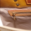 LOUIS VUITTON Monogram Vernis Reade MM Handtas Beige M91141 LV Auth hk3847-19