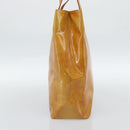 LOUIS VUITTON Monogram Vernis Reade MM Handtas Beige M91141 LV Auth hk3847-3