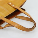 LOUIS VUITTON Monogram Vernis Reade MM Handtas Beige M91141 LV Auth hk3847-7