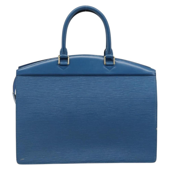 LOUIS VUITTON Epi Riviera Hand Bag Blue M48185 LV Auth hk3848