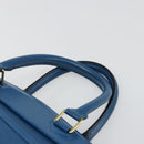 LOUIS VUITTON Epi Riviera Hand Bag Blue M48185 LV Auth hk3848-14
