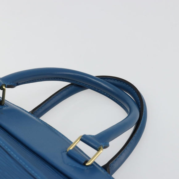 LOUIS VUITTON Epi Riviera Hand Bag Blue M48185 LV Auth hk3848