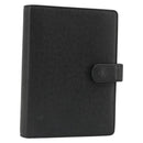 LOUIS VUITTON Taiga Leather Agenda MM Planner Cover Ardoise R20222 Auth hk3849-1