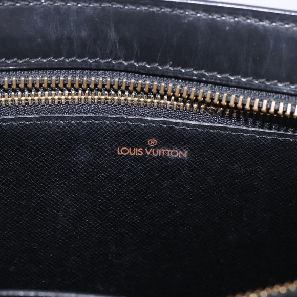 LOUIS VUITTON Epi Angian Shoulder Bag 2way Black M52112 LV Auth hk3850
