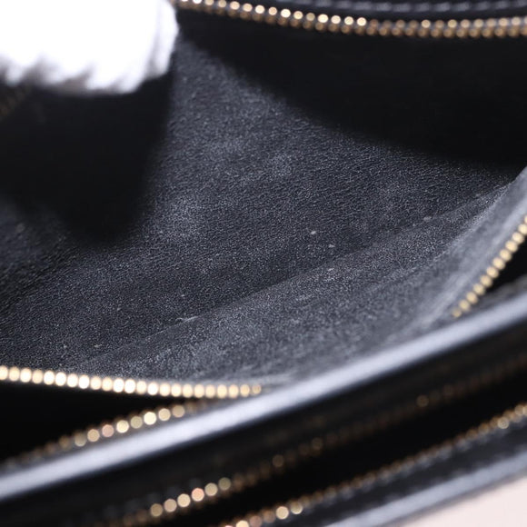 LOUIS VUITTON Epi Angian Shoulder Bag 2way Black M52112 LV Auth hk3850