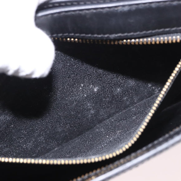 LOUIS VUITTON Epi Angian Shoulder Bag 2way Black M52112 LV Auth hk3850
