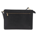 LOUIS VUITTON Epi Angian Shoulder Bag 2way Black M52112 LV Auth hk3850-13