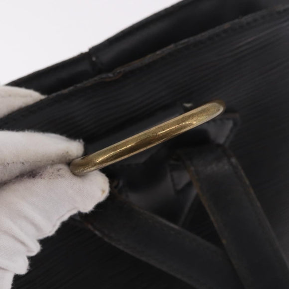 LOUIS VUITTON Epi Coblanc Shoulder Bag Black M52292 LV Auth hk3851
