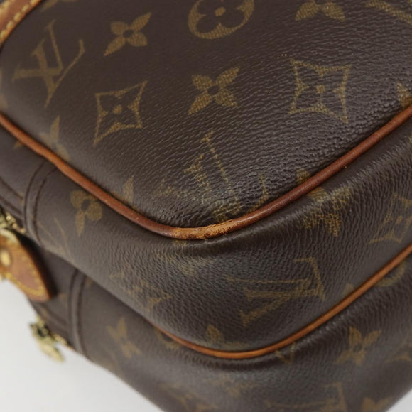LOUIS VUITTON Monogram Reporter PM Shoulder Bag M45254 LV Auth hk3853