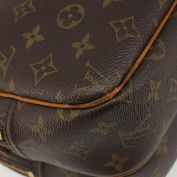 LOUIS VUITTON Monogram Reporter PM Shoulder Bag M45254 LV Auth hk3853