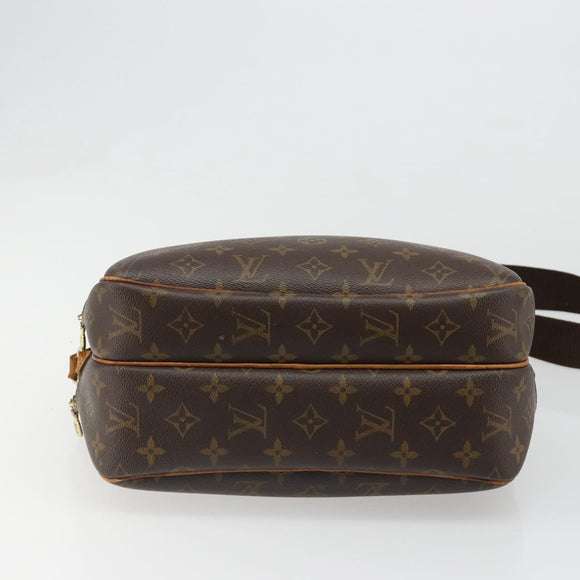 LOUIS VUITTON Monogram Reporter PM Shoulder Bag M45254 LV Auth hk3853