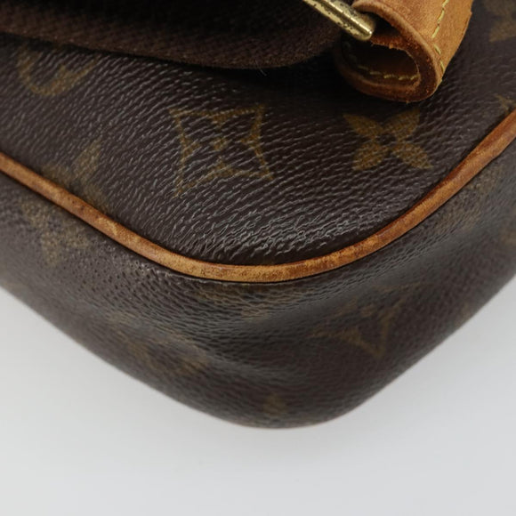 LOUIS VUITTON Monogram Pochette Gange Shoulder Bag M51870 LV Auth hk3855