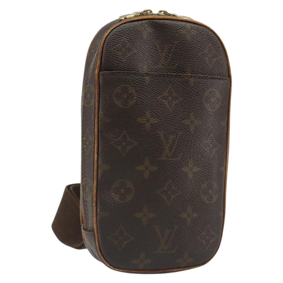 LOUIS VUITTON Monogram Pochette Gange Shoulder Bag M51870 LV Auth hk3855