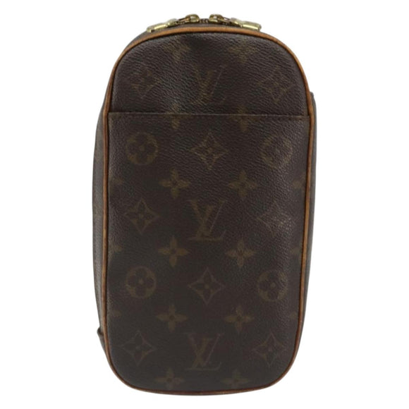 LOUIS VUITTON Monogram Pochette Gange Shoulder Bag M51870 LV Auth hk3855