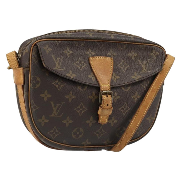 LOUIS VUITTON Monogram Jeune Fille MM Shoulder Bag M51226 LV Auth hk3856