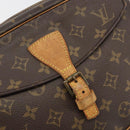 LOUIS VUITTON Monogram Jeune Fille MM Shoulder Bag M51226 LV Auth hk3856-18