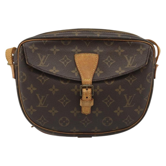 LOUIS VUITTON Monogram Jeune Fille MM Shoulder Bag M51226 LV Auth hk3856