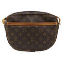 LOUIS VUITTON Monogram Jeune Fille MM Shoulder Bag M51226 LV Auth hk3856-2