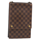 LOUIS VUITTON Damier Ebene Portello Shoulder Bag N45271 LV Auth hk3859-1