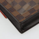 LOUIS VUITTON Damier Ebene Portello Shoulder Bag N45271 LV Auth hk3859-16