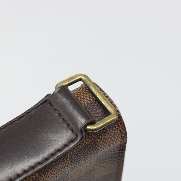 LOUIS VUITTON Damier Ebene Portello Shoulder Bag N45271 LV Auth hk3859