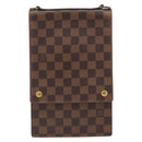 LOUIS VUITTON Damier Ebene Portello Shoulder Bag N45271 LV Auth hk3859-13