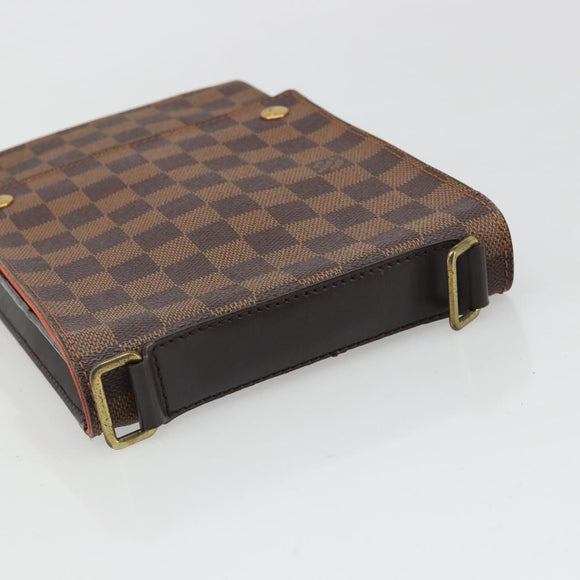 LOUIS VUITTON Damier Ebene Portello Shoulder Bag N45271 LV Auth hk3859