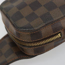 LOUIS VUITTON Damier Ebene Geronimos Shoulder Bag N51994 LV Auth hk3860-15