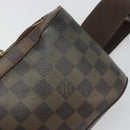 LOUIS VUITTON Damier Ebene Geronimos Shoulder Bag N51994 LV Auth hk3860-9