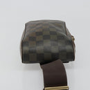 LOUIS VUITTON Damier Ebene Geronimos Shoulder Bag N51994 LV Auth hk3860-3