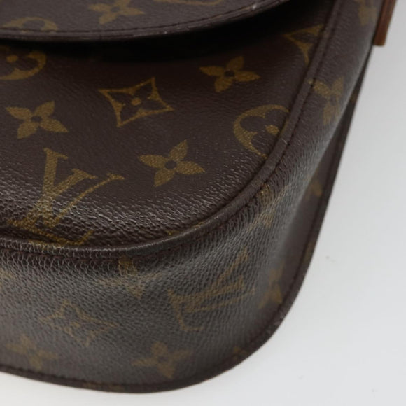 LOUIS VUITTON Monogram Saint Cloud GM Shoulder Bag M51242 LV Auth hk3862