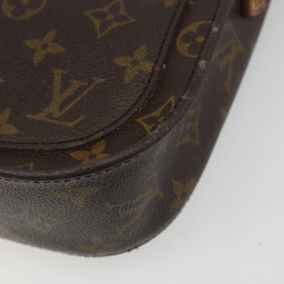 LOUIS VUITTON Monogram Saint Cloud GM Shoulder Bag M51242 LV Auth hk3862