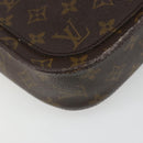 LOUIS VUITTON Monogram Saint Cloud GM Shoulder Bag M51242 LV Auth hk3862-18