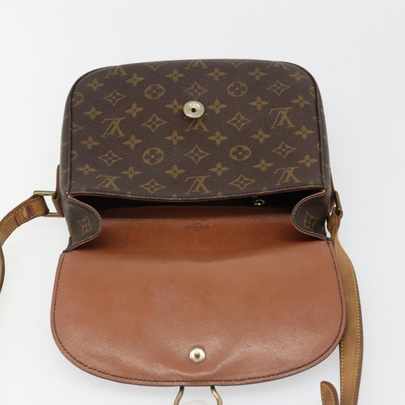 LOUIS VUITTON Monogram Saint Cloud GM Shoulder Bag M51242 LV Auth hk3862